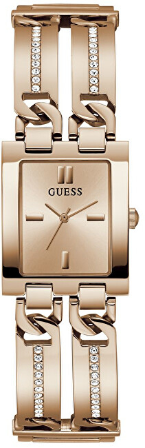 Orë për femra Guess MOD ID GW0668L3, e artë rozë