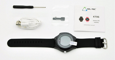 Orë e mençur Cel-Tec GrandWatch E1 + rrip rezervë të bardhë