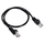 Kabllo rrjeti Lanberg Patchcord PCU5-20CC-0050-BK, UTP Cat 5e, 0.5m, 10 copë, e zezë