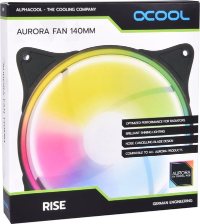 Ftohës Alphacool Rise Aurora (24851), 140 mm