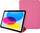 Kuti mbrojtëse Pomologic për iPad 10.9 Gen 10, Book Case, rozë