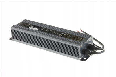 Furnizues energjie për LED 12V 150W, 12V DC, IP67, ngjyrë argjendi