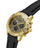 Ora GUESS multifunksionale, silikon, 48mm, e zezë