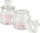 Set kavanozash qelqi Boltze SHERINE, 2 copë, transparent