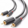 Kabllo audio Ugreen RCA (Cinch) x2 në RCA (Cinch) x2, 3m, e zezë