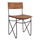 Karrige acacia + metal 46×51×84 cm (HM8180.11)