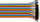 Kabllo jumper Kabelmeister, 40 pin M-M, 40cm, me ngjyra