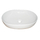 Lavabo mbi banak Washbasin 8271, formë eliptike, 600 x 410 x 150 mm, e bardhë
