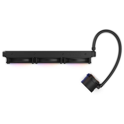 Ftohës uji për proçesor NZXT Kraken 360 RGB, radiator 360 mm, ekran LCD 1.54", i zi