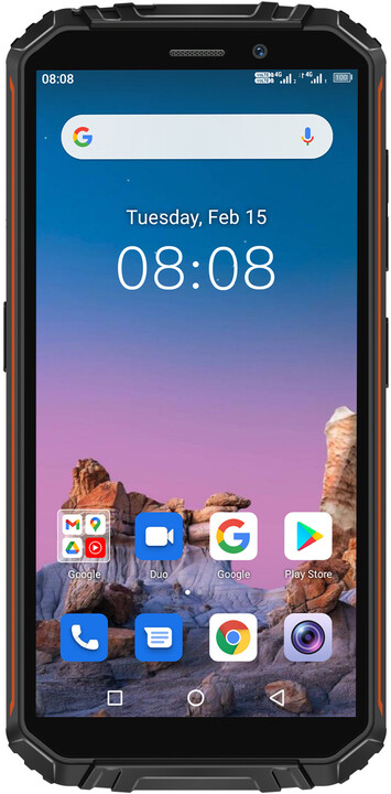 Celular Oukitel WP18, 5.93" HD+, 4GB RAM, 32GB, portokalli