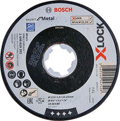 Disk prerës Bosch X-LOCK, 115 x 1.6 x 22.23 mm