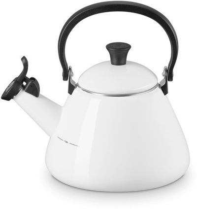 Çajnik Le Creuset Kone, 1.6L, çelik i emaluar, i bardhë