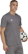Bluzë sportive për burra adidas Entrada 22 Tee HC0449, pambuk 100%, jakë V, gri