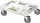 Платформа за транспорт Festool SYS-RB, ролна плоча за Систанер, 4 тркала со кочници, бела
