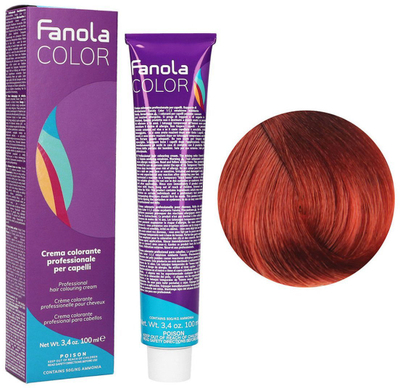 Bojë flokësh Fanola FanolaColor 6.46, 100 ml, bionde e errët bakër e kuqe