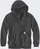 Bluzë me kapuç për burra Carhartt Paxton Work 1/4 Zip, madhësia 2XL, Carbon Heather, e zezë e errët