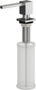 Dozator lavamani Quadron Emma, çelik inoks, 350 ml, argjendtë