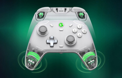 Kontroller GameSir T4 Cyclone Pro, wireless, i bardhë