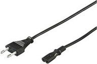 Kabllo rryme MicroConnect PE030718, CEE 7/16 në C7, 1.8m, e zezë