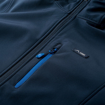 Xhaketë softshell Elbrus Iver M për burra, ngjyrë blu navy
