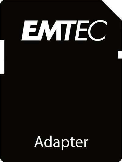 Kartë memorie Emtec ECMSDM16GHC10CG, 16GB, microSDHC Class 10, me adapter