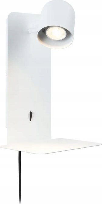 Apilik murale Paulmann Malena, spot LED me raft, USB Type C, i bardhë