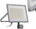 Reflektor LED ACETE CCT 100W, temperaturë drite e rregullueshme, gri