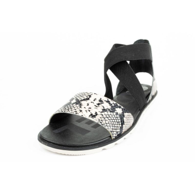 Sandale Sorel Ella II Sandal W NL4043-010, lëkurë, EVA, të zeza