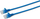 Kabllo rrjeti MicroConnect U/UTP CAT6A Slim, 0.3m, 10 Gbit, blu