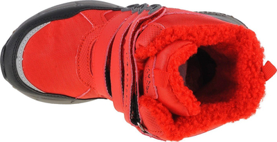 Çizme dimri për kalamaj Kappa Vipos Tex K Jr 260902K-2011, me shulitje, të kuqe