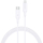 Kabllo Hama Fast Charge, USB-C Lightning, 1m, e bardhë