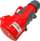 Prizë portative PCE GRIP 2253-6, 32A, 5P 400V, e kuqe