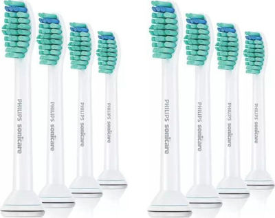 Koka brushe Philips Sonicare ProResults HX6018 / 07, 8 copë