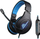 Kufje gaming Foxxray FlowTown, 50mm, USB, të zeza me dritë blu
