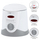 Fritezë dhe set fondue Clatronic FFR 2916, 1L, termostat i rregullueshëm, e bardhë
