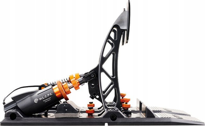 Pedale sim racing Asetek Forte, USB, PC, të zeza