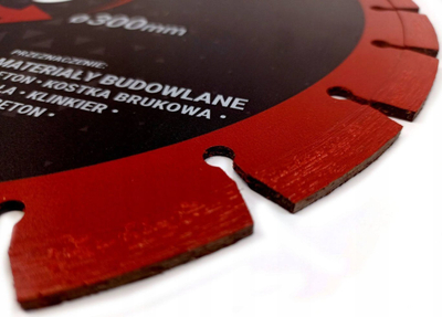 Дијамантски диск Glob Tools Diamond Blade, 300mm, за градежни материјали
