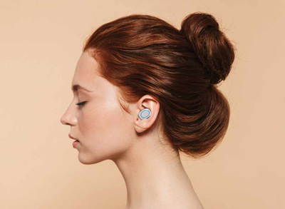 Dëgjuese in-ear Manhattan Sound Science(180399), wireless, bluetooth 5.0, powerbank 1200mAh,të bardha