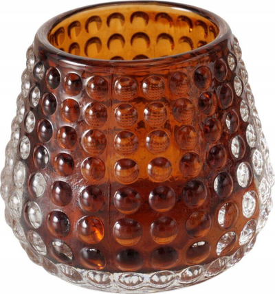 Mbajtëse qiriu Boltze Glass ZATO, 7.5 cm, qelq transparente