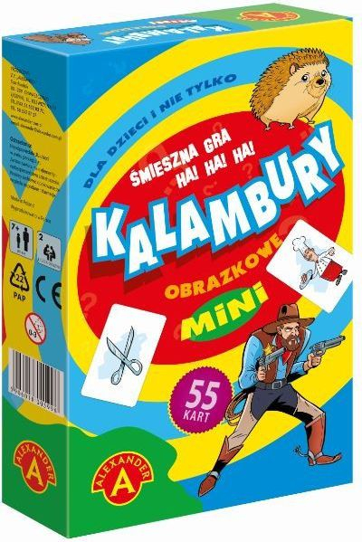 Loja me tavolinë Alexander Picture Charades Mini, për fëmijë, version udhëtimi, shumëngjyrëshe