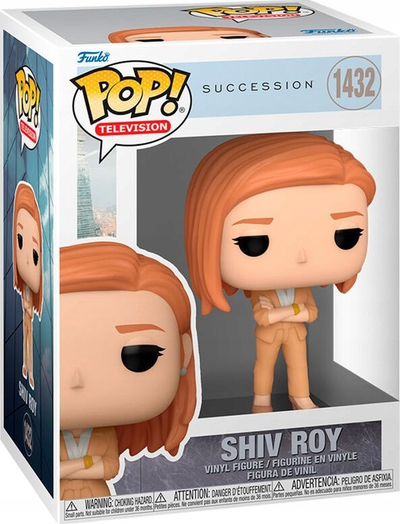 Figurë vinili Funko Pop Television Succession S1 Shiv Roy, për koleksion, me shumë ngjyra
