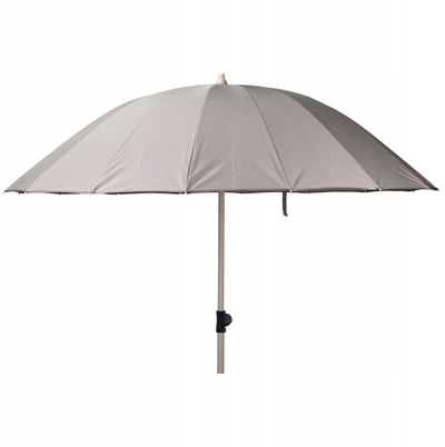 Чадор за градина Garden Parasol, 190 cm, со прилагодлив агол, сив