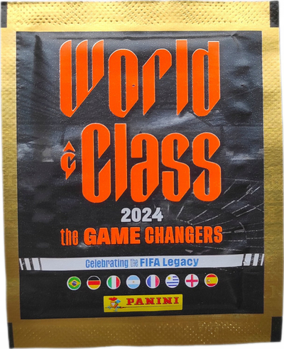 Pako ngjitësesh FIFA 2024 World Class Sticker Collection, koleksion futbolli