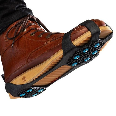 Zinxhirë bore për këpucë Nordic Grip, madhësia 41-45, gome rezistente, të zinj