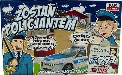 Loje shoqërore FAN Become a Policeman, edukative, për kalamaj