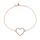 Byzylyk Brilio Silver Heart BRC22R