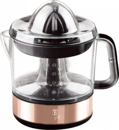 Shtrydhëse agrumesh Berlinger Haus Citrus Juicer, 0.7L, 40W, rozë metalik