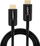 Kabllo HDMI Lindy Fibre Optic Hybrid, 10m, Ultra High Speed 8K, e zezë