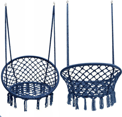 Karrige varëse Funfit Garden Nest, mban deri 150 kg, dizajn i çarë, bezhë