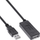 Kabllo zgjatues USB InLine USB 2.0, aktiv, 5m, i zi